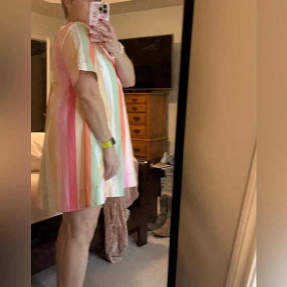 Colorful Striped Dress, new with tags! - Picture 8 of 9